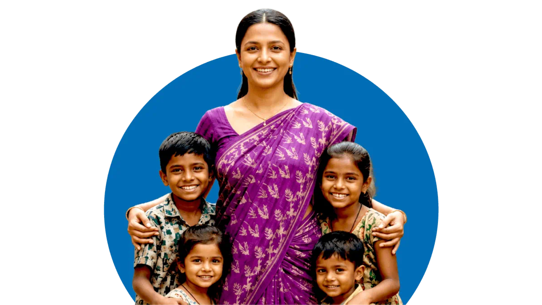 Dharavi Didi with children